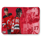 New Jersey Devils Hockey League Carpet Living Room Bedroom Mats Kitchen Bathroom Rugs